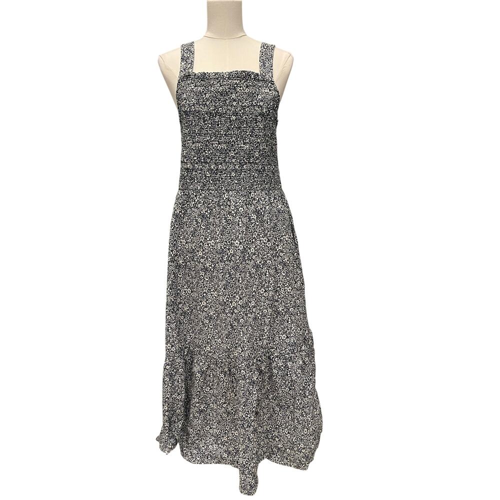 Everlane Floral Ruffle Strap Dress Sz:14